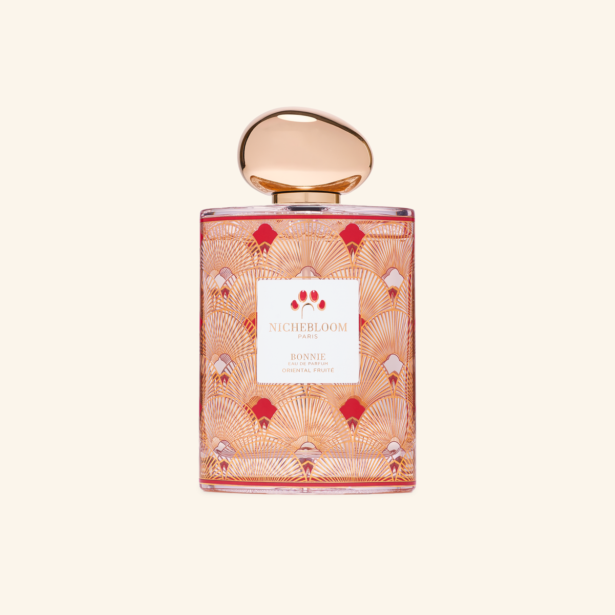 Bonnie 120 ml dog eau de parfum bottle, front view