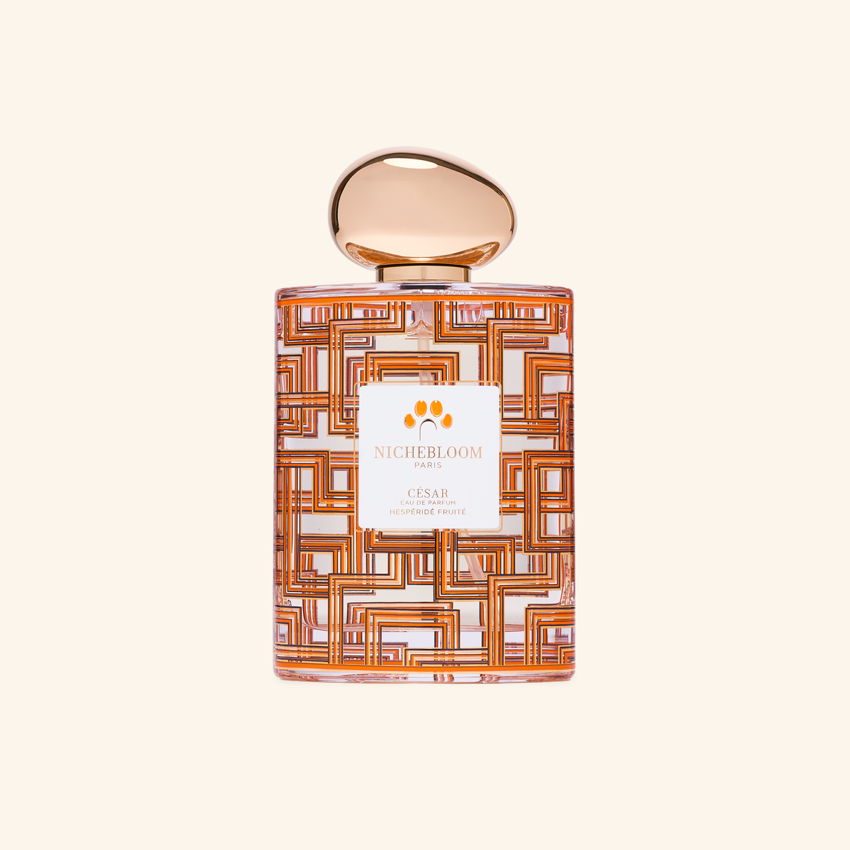 César 120 ml dog eau de parfum bottle, front view