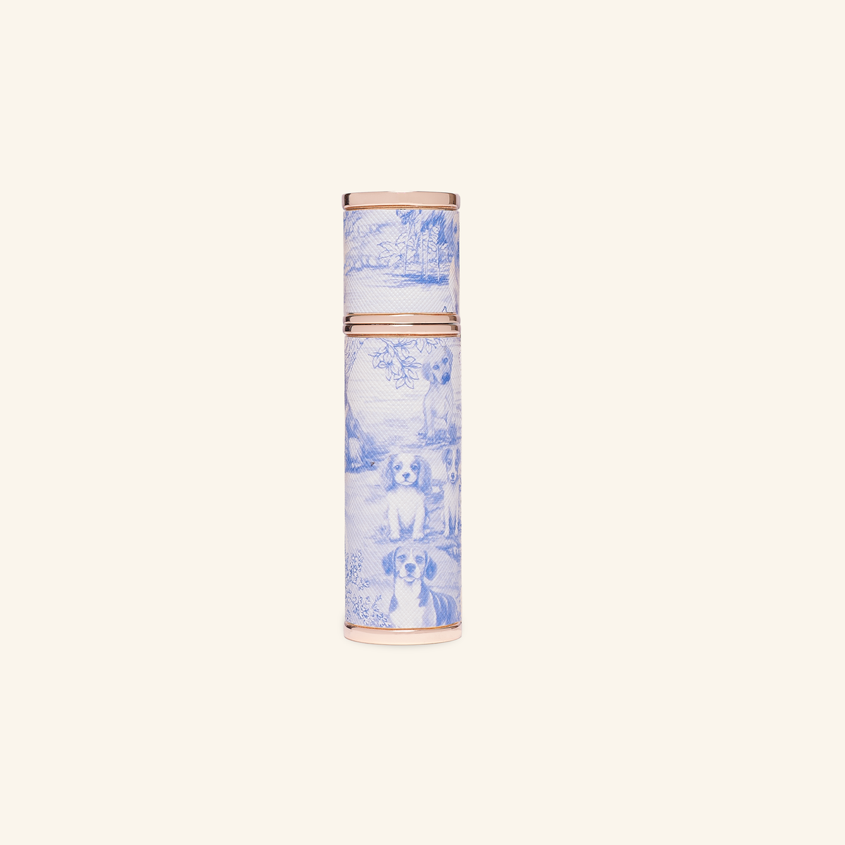 Vaporisateur Nomade Clyde 15 ml fermé, habillé de toile de Jouy