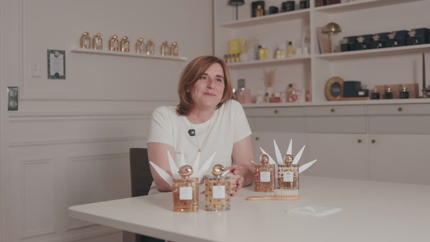Céline Perdriel, parfumeuse, présente le parfum Clyde